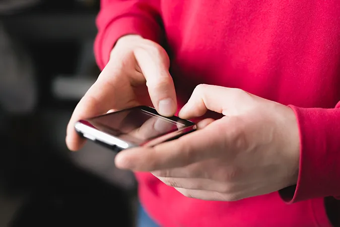 Man,Using,A,Smartphone